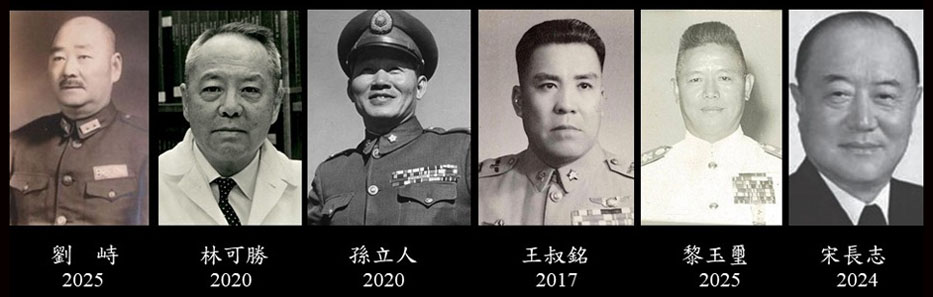 本次發表檔案人物圖及開放年份