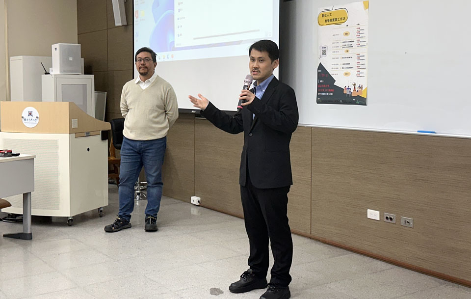 工作坊主持人開場致詞