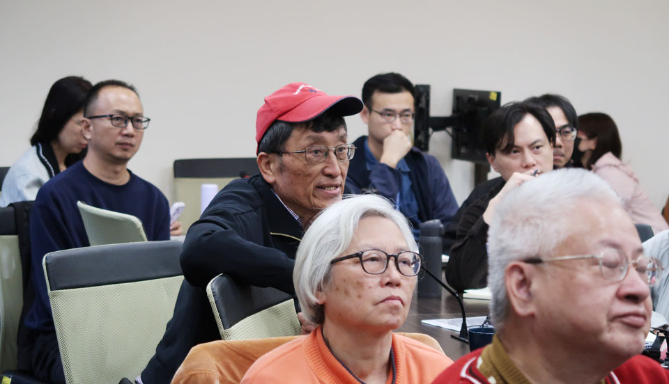 與會來賓交大校友朱力揚先生在與談時間分享了他的精彩觀點，為活動增添亮點。