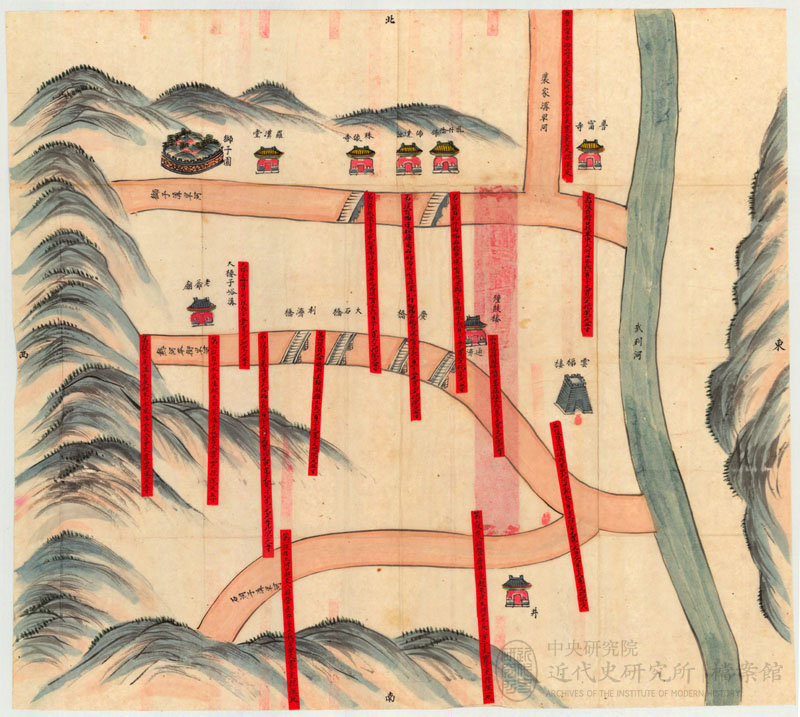 11.「挑挖旱河工程」(1909)，《農工商部》，中研院近史所檔案館藏，06-21-53-002-02，頁 88。